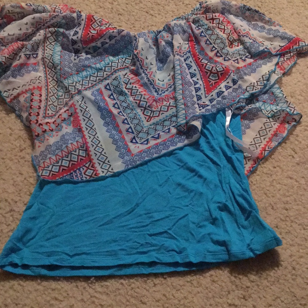 Blue blouse